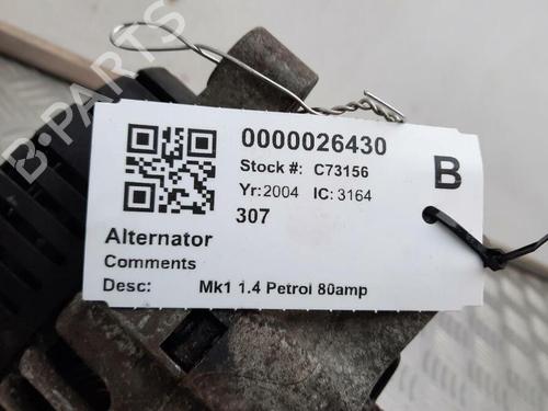 Alternator PEUGEOT 307 (3A/C) 1.4 16V | BP29646330M7 