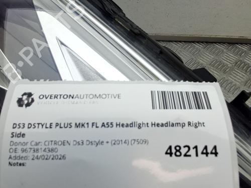 Right headlight CITROËN DS3 (SA_) 1.6 Racing | BP32458624C29 - Image 6