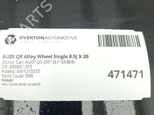 Rim AUDI Q5 (8RB) 3.0 TDI quattro | BP30768410C45 