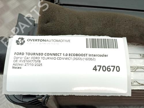 Intercooler FORD TOURNEO CONNECT / GRAND TOURNEO CONNECT V408 MPV 1.0 EcoBoost | BP29902666M30