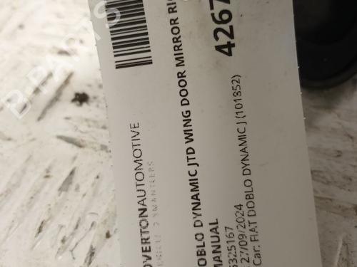 Right mirror FIAT DOBLO MPV (119_, 223_) 1.9 JTD | BP29666878C27