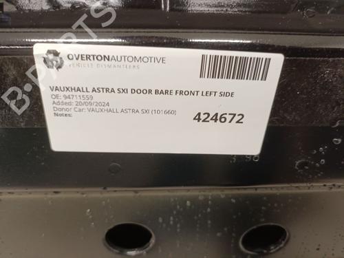 Drzwi przednie lewe VAUXHALL ASTRA Mk V (H) Sport Hatch (A04) 1.6 i 16V (L08) | BP29666416C2 