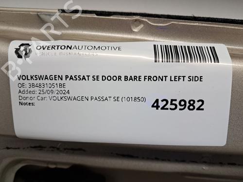 Drzwi przednie lewe VW PASSAT B5.5 (3B3) 2.0 | BP29666663C2