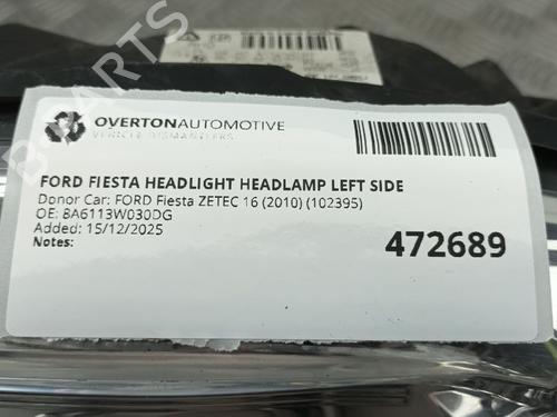 Left headlight FORD FIESTA VI (CB1, CCN) 1.4 | BP31912366C28 