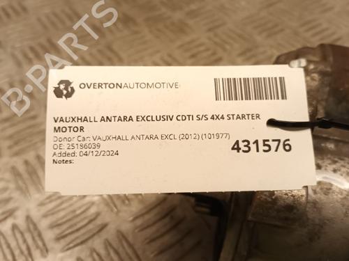 Starter VAUXHALL ANTARA A (L07) 2.2 CDTi 4x4 | BP29668566M8 