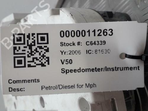 Kombiinstrument VOLVO V50 (545) 2.0 D | BP29645865C47