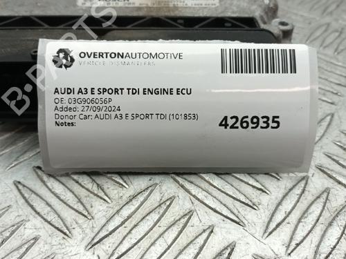 Engine control unit (ECU) AUDI A3 (8P1) 1.6 E-Power | BP29666950M57