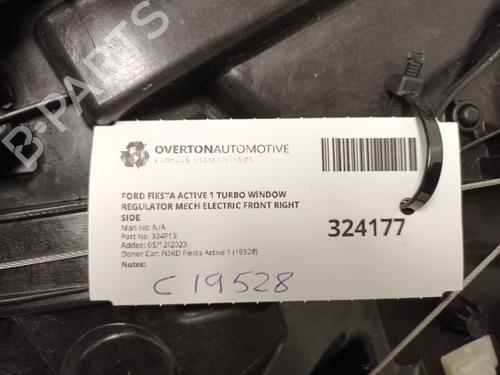 Front right window mechanism FORD FIESTA VI (CB1, CCN) 1.6 Ti | BP29654791C23 
