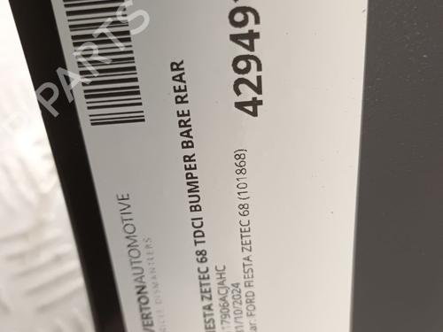 Bak støtfanger FORD FIESTA VI (CB1, CCN) 1.4 TDCi | BP29667671C8 