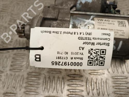 Starter AUDI A3 Sportback (8VA, 8VF) 1.4 TFSI | BP29650161M8 