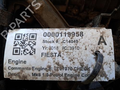Motor FORD FIESTA VII (HJ, HF) 1.0 EcoBoost | BP29648545M1
