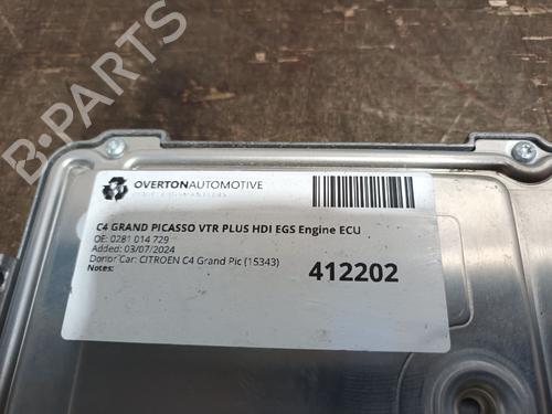 Engine control unit (ECU) CITROËN C4 Grand Picasso I (UA_) 1.6 HDi | BP29663382M57