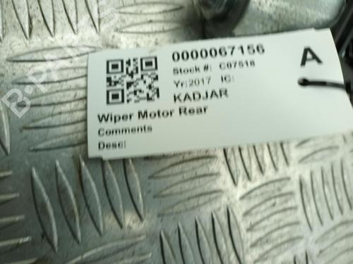 Rear wiper motor RENAULT KADJAR (HA_, HL_) 1.2 TCe 130 (HLMR) | BP29647408M102