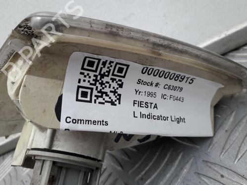 Left front indicator FORD FIESTA III (GFJ) 1.1 | BP29645837C32 