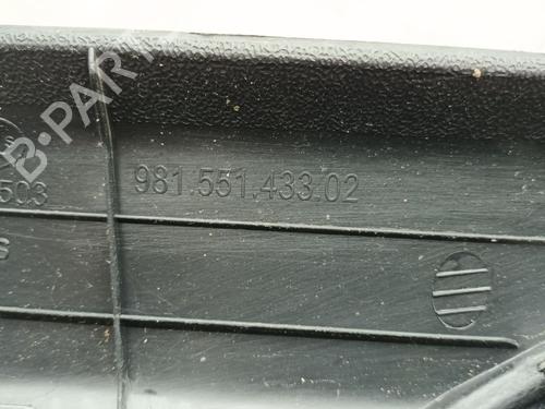 Upper protection PORSCHE 718 CAYMAN (982) 4.0 GT4 (982810, 982811) | BP29679995M93 