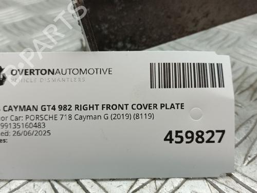 Boot lining PORSCHE 718 CAYMAN (982) 4.0 GT4 (982810, 982811) | BP29680859I3 