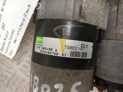 Starter PEUGEOT 206 Hatchback (2A/C) 1.4 i | BP29650763M8 