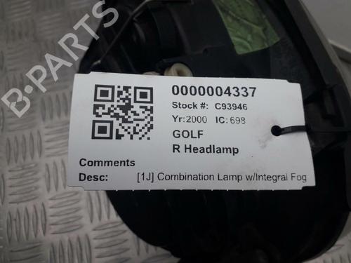 Højre forlygte VW GOLF IV (1J1) 1.6 16V | BP29645457C29 