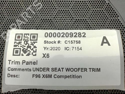 Speaker BMW X6 (G06, F96) xDrive M 50 d | BP29650517E2 