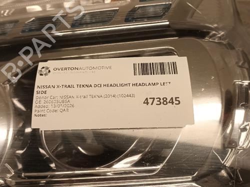 Left headlight NISSAN NAVARA NP300 (D40) 2.5 dCi 4WD (D40TT, D40T, D40M, D40BB) | BP31693122C28  - Image 6