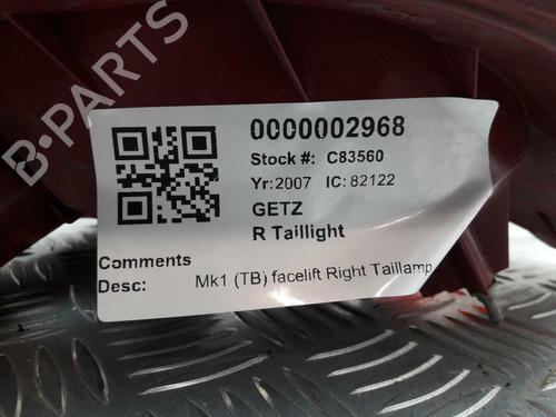 Right taillight HYUNDAI GETZ (TB) 1.1 | BP29645353C35 