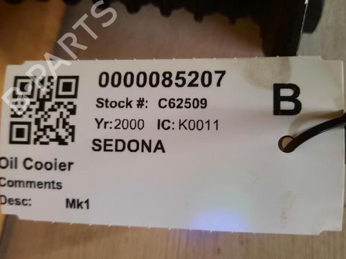 Oil radiator KIA CARNIVAL I (UP, FL) 2.9 TDi | BP29647911M33 