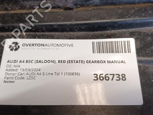 Getriebe AUDI A4 B7 (8EC) 2.0 TDI 16V | BP29658560M3