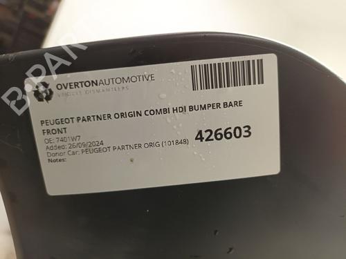 Front bumper PEUGEOT PARTNER MPV (5_, G_) 1.6 HDi 75 | BP29666863C7