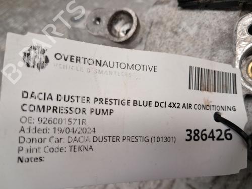 AC compressor DACIA DUSTER (HM_) 1.5 dCi 115 (HMAD) | BP29660304M34