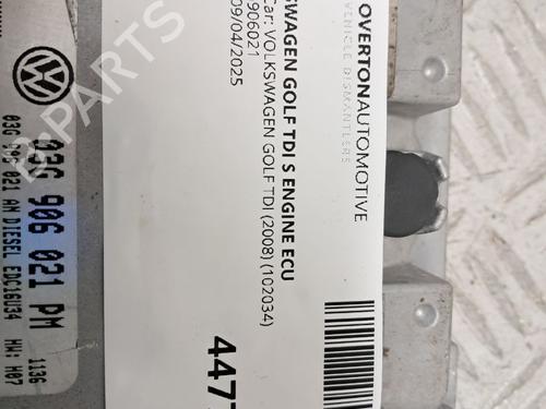 Engine control unit (ECU) VW GOLF V (1K1) 1.9 TDI | BP29675483M57 