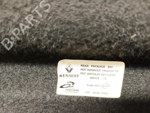 Rear parcel shelf RENAULT MEGANE III Hatchback (BZ0/1_, B3_) 1.9 dCi (BZ0N, BZ0J) | BP29649388C85