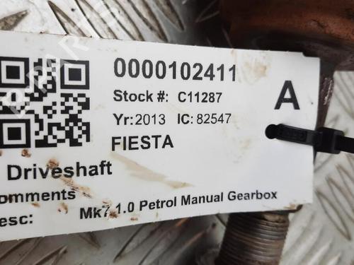 Right front driveshaft FORD FIESTA VI (CB1, CCN) 1.0 EcoBoost | BP29648189M39
