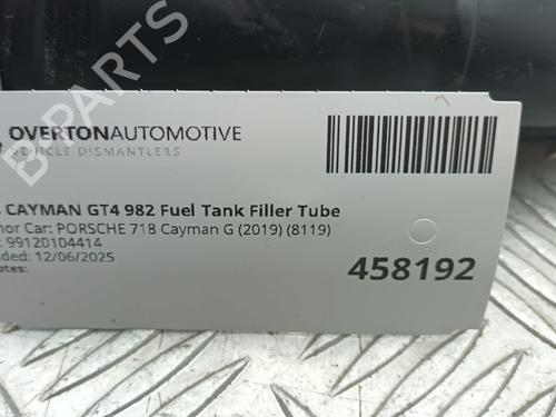 Fuel tank PORSCHE 718 CAYMAN (982) 4.0 GT4 (982810, 982811) | BP29680171C62 