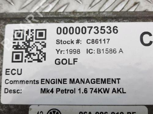Centralina motore VW GOLF IV (1J1) 1.6 | BP29647626M57 