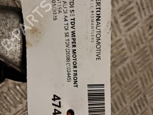 Front wiper motor AUDI A4 B7 (8EC) 2.0 TFSI | BP31634780M29  - Image 6