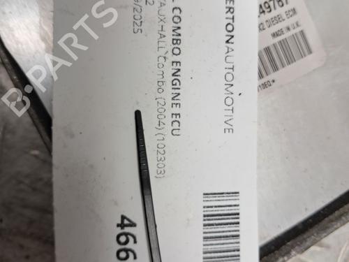 Engine control unit (ECU) VAUXHALL COMBO Mk II (C) Box Body/MPV (F25) 1.7 DI 16V | BP29684927M57