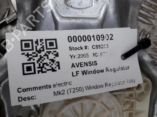 Front left window mechanism TOYOTA AVENSIS (_T25_) 2.0 D-4D (CDT250_, CDT250R) | BP29646083C22