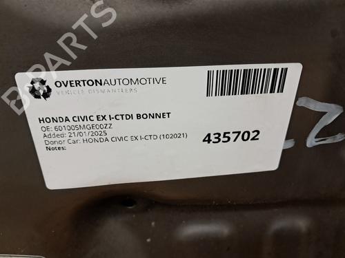 Hood HONDA CIVIC VIII Hatchback (FN, FK) 2.2 CTDi (FK3) | BP29670195C1