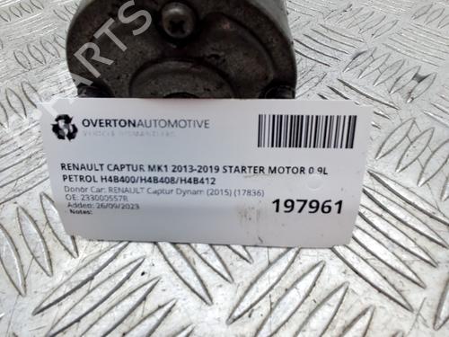 Starter RENAULT MEGANE III Hatchback (BZ0/1_, B3_) 1.5 dCi (BZ09, BZ0D, BZ1W, BZ29, BZ14) | BP29650176M8 