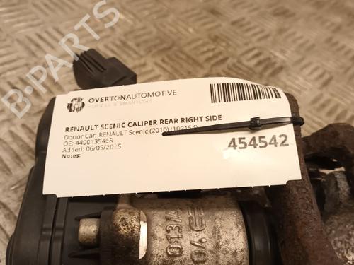 Right rear brake caliper RENAULT GRAND SCÉNIC III (JZ0/1_) 1.5 dCi (JZ09, JZ0D, JZ10, JZ14, JZ1G, JZ29, JZ2C) | BP29679050M106