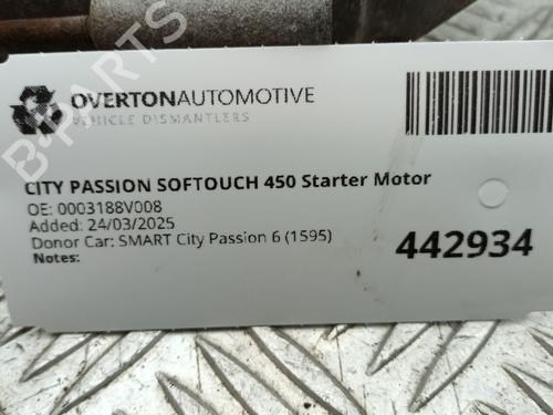 Starter SMART CITY-COUPE (450) 0.7 (450.352, 450.353) | BP29673481M8 