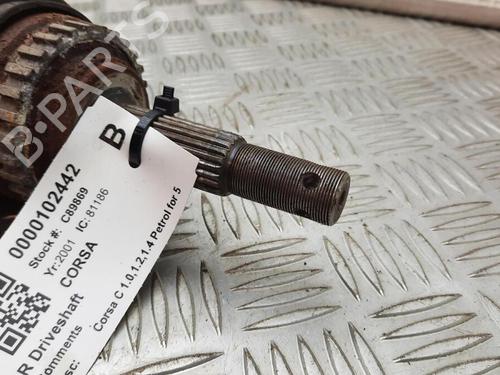 Right front driveshaft VAUXHALL CORSA Mk II (C) (X01) 1.0 12V (F08, F68) | BP29648193M39