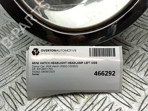 Venstre forlygte MINI MINI (R50, R53) Cooper | BP29684856C28