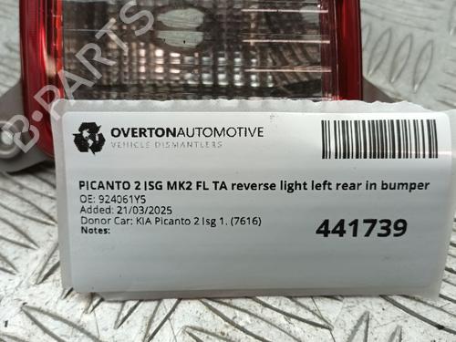 Tåkelys/Varsellys KIA PICANTO II (TA) 1.0 | BP29672933C37 