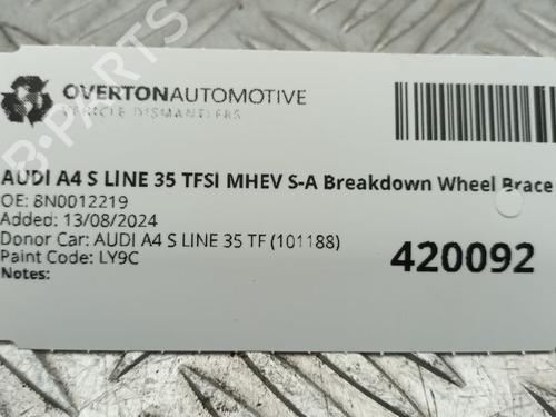 Jack Kit AUDI A4 B9 (8W2, 8WC) 1.4 TFSI | BP29665448C119 