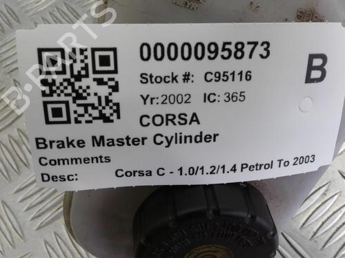 Hauptbremszylinder VAUXHALL CORSA Mk II (C) (X01) 1.2 16V (F08, F68) | BP29648062M77 
