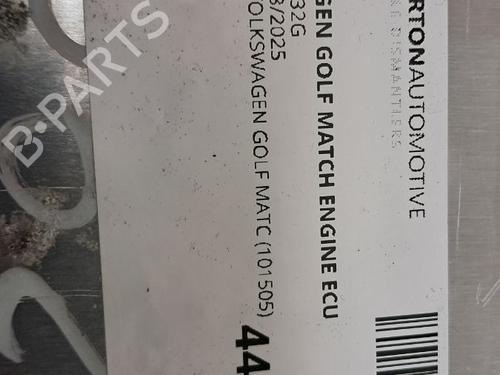 Engine control unit (ECU) VW GOLF IV (1J1) 1.4 16V | BP29672895M57