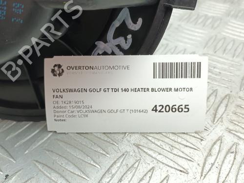 Heater blower motor VW GOLF VI (5K1) 2.0 TDI | BP29665637M62 