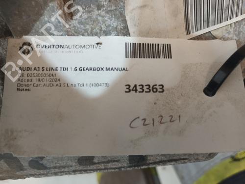 Gearbox AUDI A3 Sportback (8VA, 8VF) 1.6 TDI | BP29656534M3