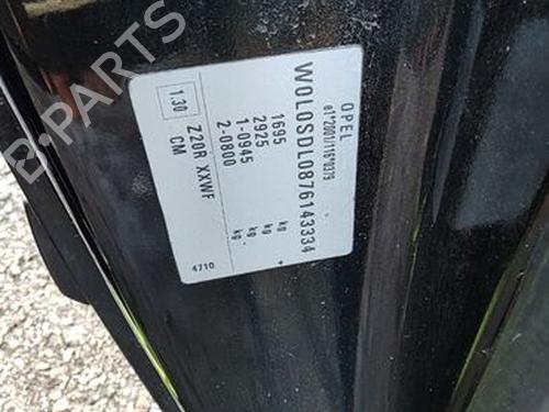 Rear right seatbelt VAUXHALL CORSA Mk III (D) (S07) 1.3 CDTI (L08) | BP29680050I28 